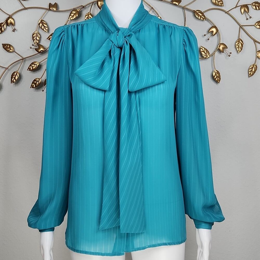 Vintage Contempo of California Secretary Blouse
